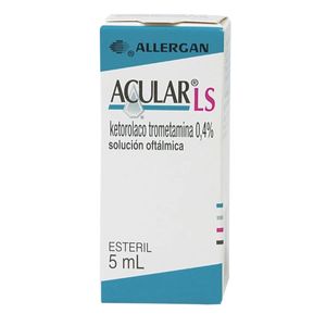 Acular Ls Ketorolaco Trometamol 4 Mg Gotas X 5 Ml.