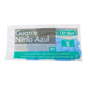 Guante Examen Nitrilo Azul Talla S X 2 Und
