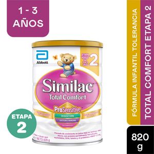 Formula Infantil Similac 2 Total Comfort Lata X 820 Gr.