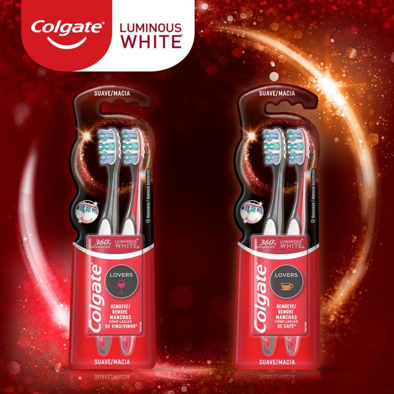 CEPILLO DE DIENTES SUAVE COLGATE 360° X 2 UND