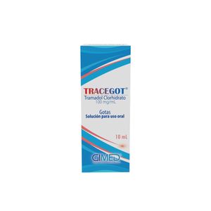 Tracegot Tramadol 100 Mg/ml Gotas Oral X 10 Ml