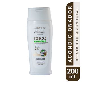 Tratamiento Acondicionador Julienne Coco Keratina X 200 Ml