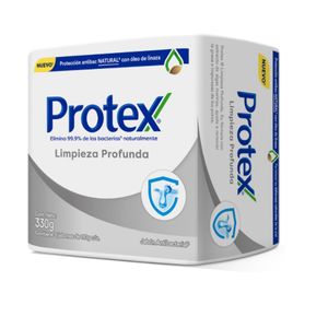 Jabon Barra Protex Limpieza Profunda X 110 Gr X 3 Und