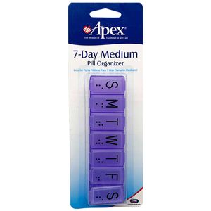 Pastillero Semanal Apex 7 Compartimientos