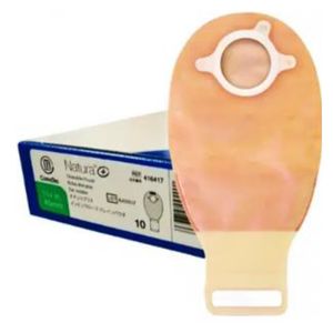 Bolsa Drenable Ostomia Natura+ Confort Pannel Opaca 57 Mm Con Filtro X 10 Und