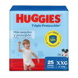 Panal Huggies Triple Proteccion Talla Xxg/5 X 25 Und