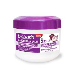 Mascarilla Capilar De Cebolla Babaria X 400 Ml