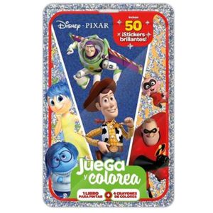 Libro Para Pintar Disney-pixar Juega Y Colorea