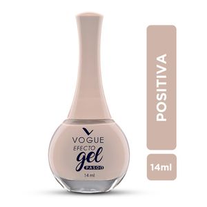 Esmalte Vogue Efecto Gel Positiva X 14 Ml