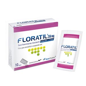 Floratil Saccharomyces Boulardii 250 Mg X 10 Sobres