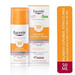 Protector Solar Eucerin Pigment Anti-manchas Control Tono Claro Fps 50 X 50 Ml