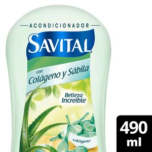 Acondicionador Savital Colageno Y Sabila X 490 Ml