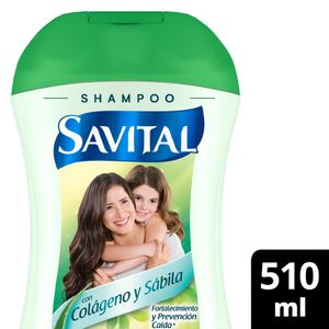 Shampoo Savital Colageno Y Sabila X 510 Ml