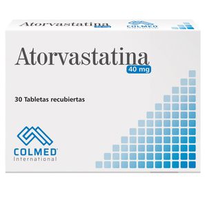 Atorvastatina 40 Mg X 30 Tabl