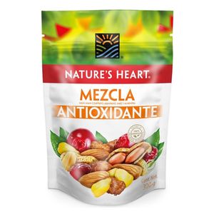 Mezcla Antioxidante Natures Heart Mani Mani Confitado Arandano Y Almendras X 300 Gr