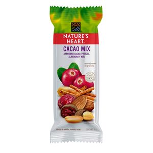Cacao Mix Natures Heart Arandano Cacao Pretzel Almendras Y Mas X 30 Gr
