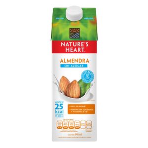 Bebida Natures Heart Almendra Sin Azucar X 946 Ml
