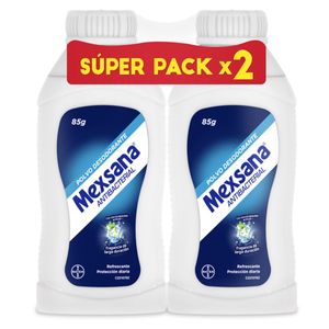 Talco Mexsana X 85 Gr X 2 Und Super Pack