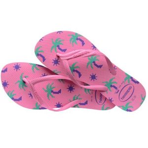 Sandalia Havaianas Mujer Top Fantasia Pink Lemonade Talla 35/36