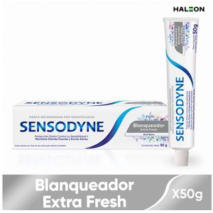 Crema Dental Sensodyne Blanqueador Extra Fresh X 50 Gr