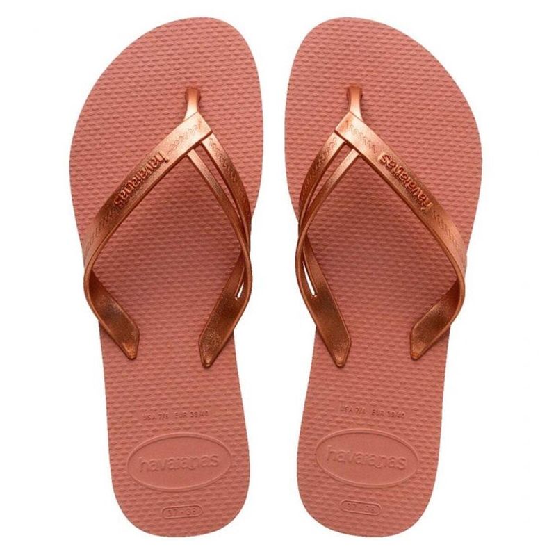 Sandalia Havaianas Mujer Elegance Rosa Crocus Talla 3940