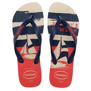 Sandalias Havaianas Top Nautical Hombre Beige/azul Talla 45/46