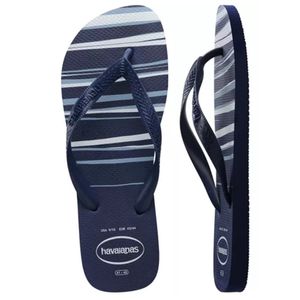 Sandalias Havaianas Top Basic Hombre Azul/blanco Talla 45/46