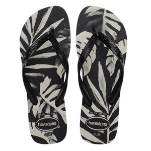 Sandalias Havaianas Aloha Hombre Negro Talla 45/46