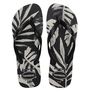 Sandalias Havaianas Aloha Hombre Negro Talla 43/44