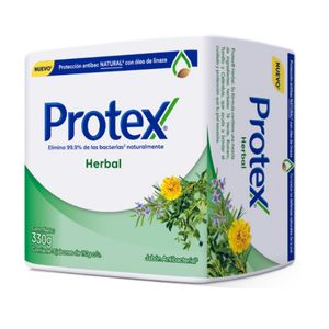 Jabon Barra Protex Herbal X 110 Gr X 3 Und
