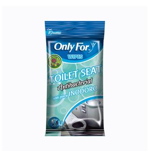Toallas Humedas Only For Antibacterial Para Inodoro X 10 Und