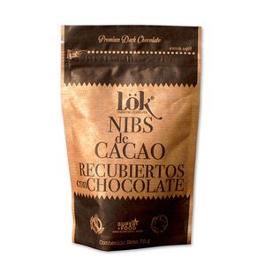 Chocolate Lok Nibs De Cacao X 75 Gr