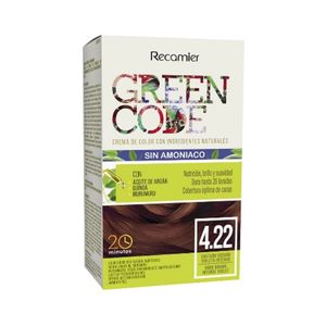 Tinte Green Code Kit 4.22 Castano Oscuro Violeta Intenso