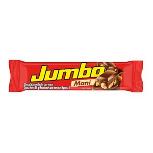 Chocolatina Jumbo Mani X 35 Gr