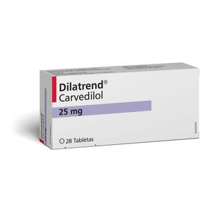 Dilatrend Carvedilol 25 Mg X 28 Tabl
