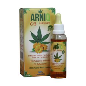 Arniq Oil Calmante Cannabis Calendula Arnica Y Capaicina X 60 Ml