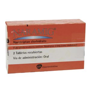 Naramig Naratriptan 2.5 Mg X 2 Tabl