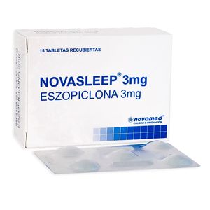 Novasleep Eszopiclona 3 Mg X 15 Tabl