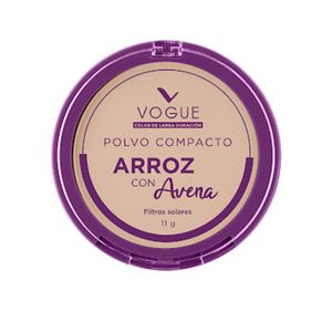 Polvo Compacto Vogue Arroz Porcelana X 11 Gr