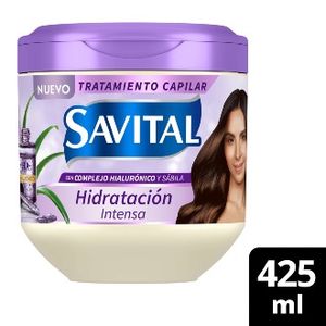 Tratamiento Capilar Savital Hidratacion Intensa X 425 Ml