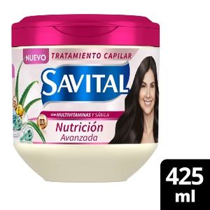 Tratamiento Capilar Savital Nutricion Avanzada X 425 Ml