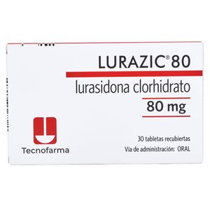 Lurazic Lurasidona 80 Mg X 30 Tabl