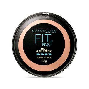 Polvo Compacto Maybelline Fit Me Matte + Poreless 110 Porcelain X 12 Gr