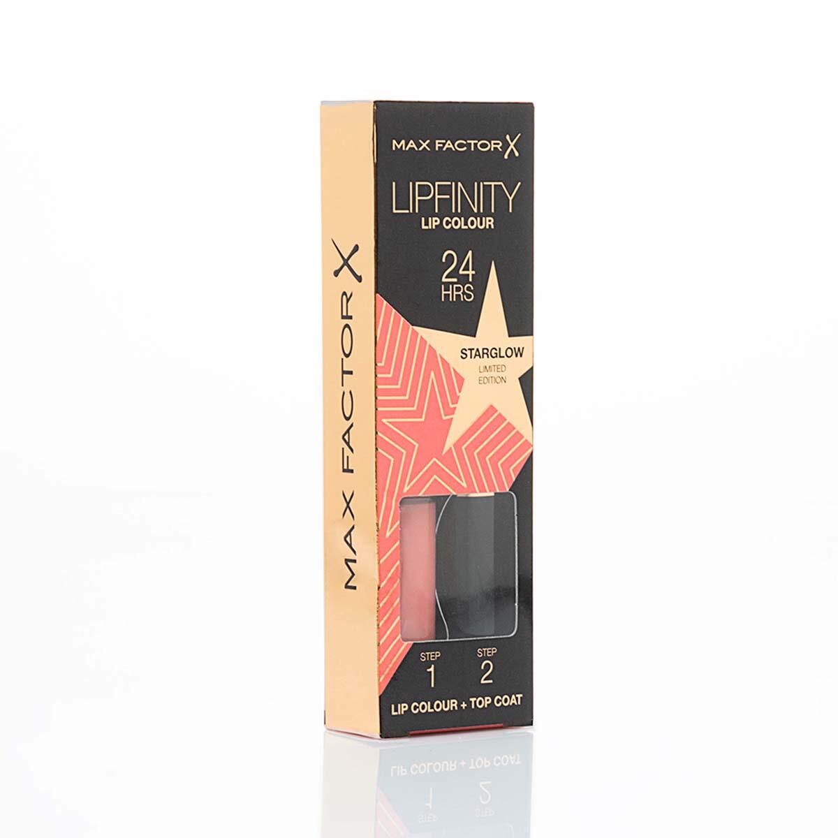 Labial Max Factor Lipfinity Lip Colour 24h No. 80 Starglow X 2 Und