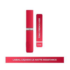 Labial Liquido Loreal Paris Le Matte Tono French Kiss X 5 Ml