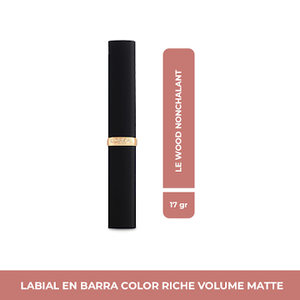 Labial Loreal Paris Colour Riche Volume Matte 133 X 3.6 Gr