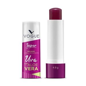 Balsamo Labial Hidratante Vogue Uva Con Aloe Vera X 4.8 Gr