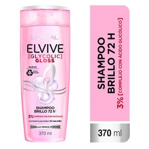 Shampoo Elvive Glycolic Brillo 72h X 370 Ml