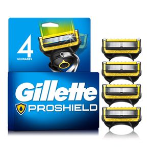 Repuesto Maquina Afeitar Gillette Proshield X 4 Cartuchos