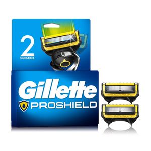 Repuesto Maquina Afeitar Gillette Proshield X 2 Cartuchos